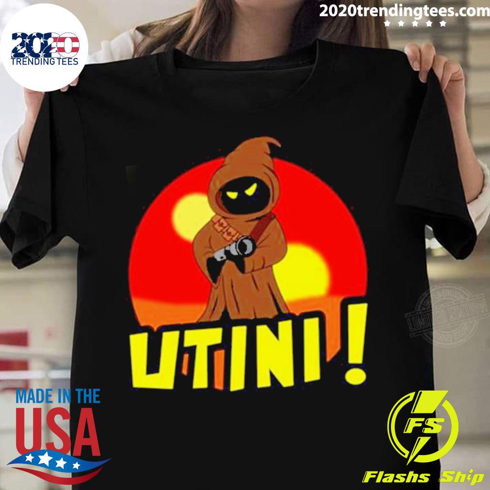 Official jawa Star Wars Utini - Adult & Kids T-Shirts, Sweatshirts & Hoodies apparel design preview 1