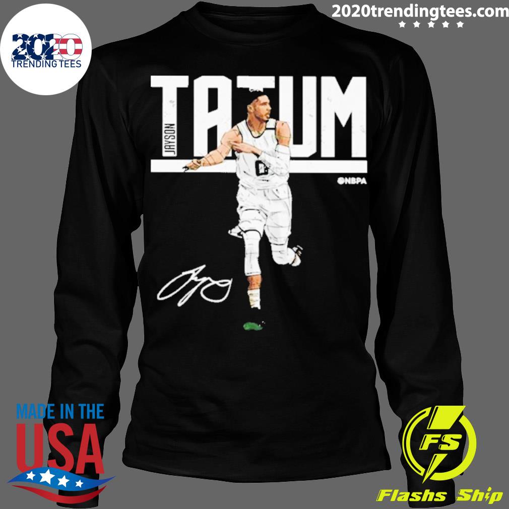 Official jayson Tatum Hyper W Wht - Adult & Kids T-Shirts, Sweatshirts & Hoodies apparel design preview 4