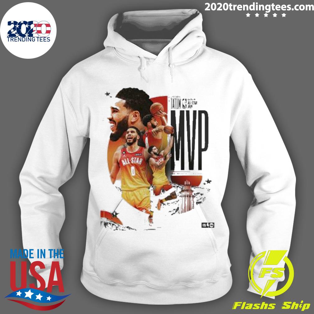 Official jayson Tatum Wins 2023 All Star Mvp - Adult & Kids T-Shirts, Sweatshirts & Hoodies apparel design preview 2