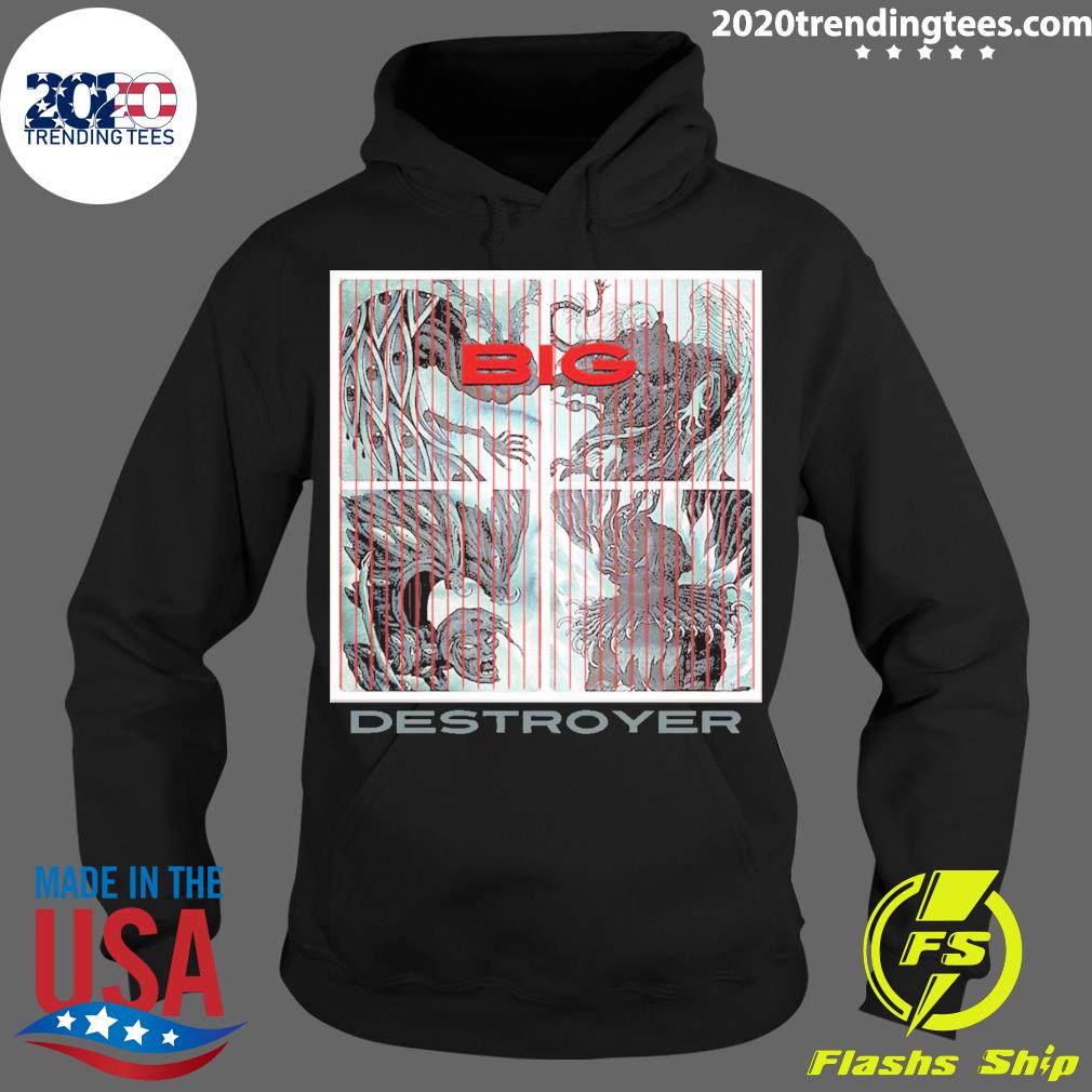 Official jef Whitehead Big Destroyer - Adult & Kids T-Shirts, Sweatshirts & Hoodies apparel design preview 2