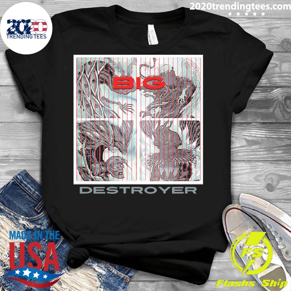 Official jef Whitehead Big Destroyer - Adult & Kids T-Shirts, Sweatshirts & Hoodies apparel design preview 3