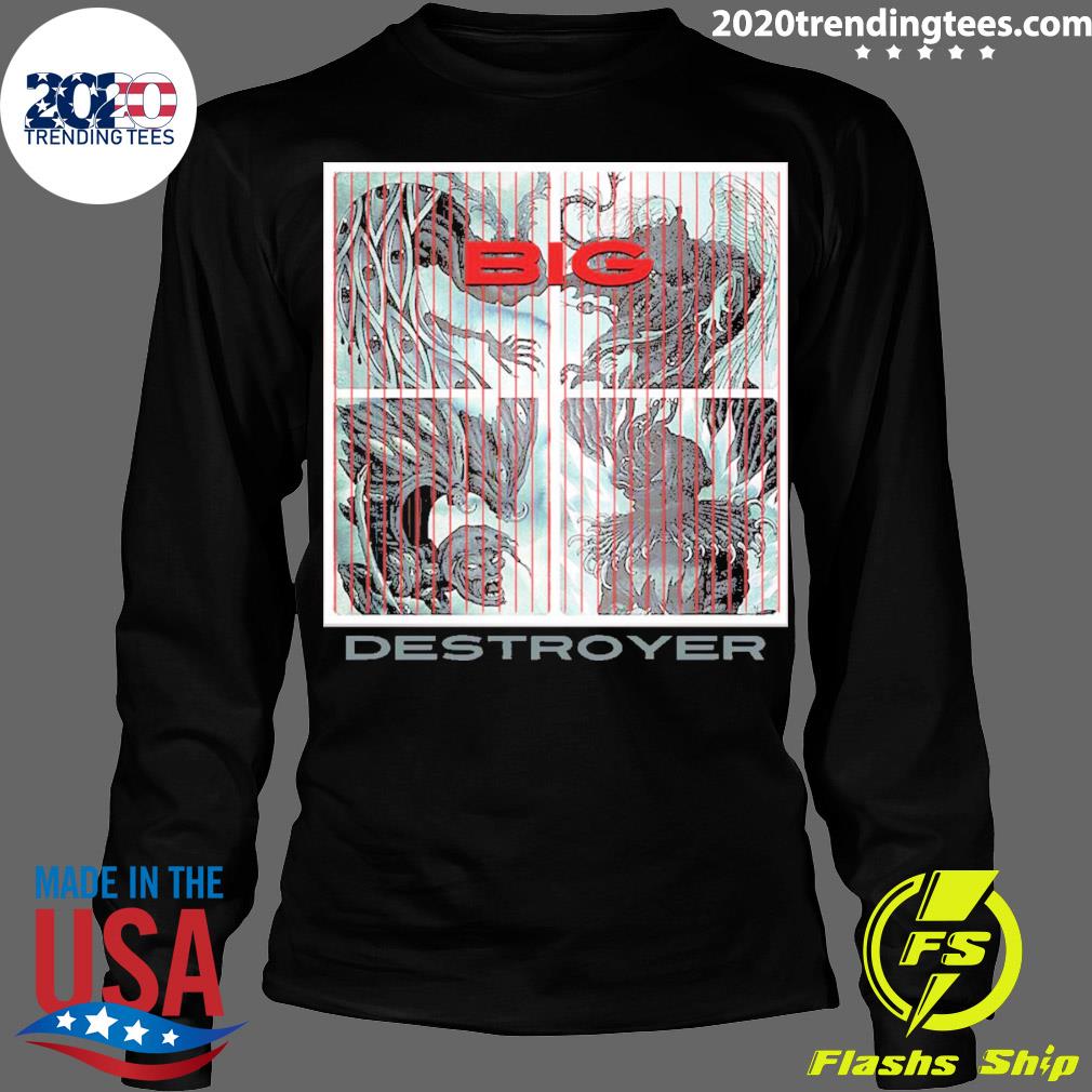 Official jef Whitehead Big Destroyer - Adult & Kids T-Shirts, Sweatshirts & Hoodies apparel design preview 4