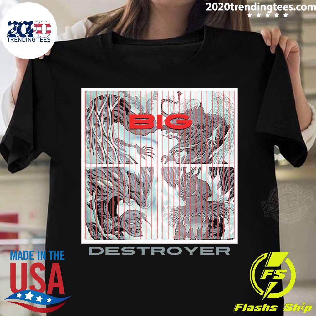 Official jef Whitehead Big Destroyer - Adult & Kids T-Shirts, Sweatshirts & Hoodies apparel design preview 1