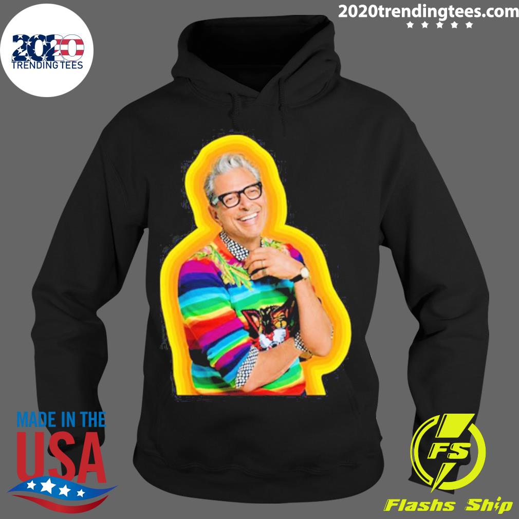 Official jeff Goldblum Of Happiness - Adult & Kids T-Shirts, Sweatshirts & Hoodies apparel design preview 2