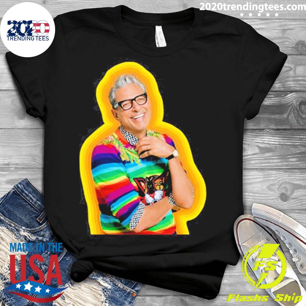Official jeff Goldblum Of Happiness - Adult & Kids T-Shirts, Sweatshirts & Hoodies apparel design preview 3