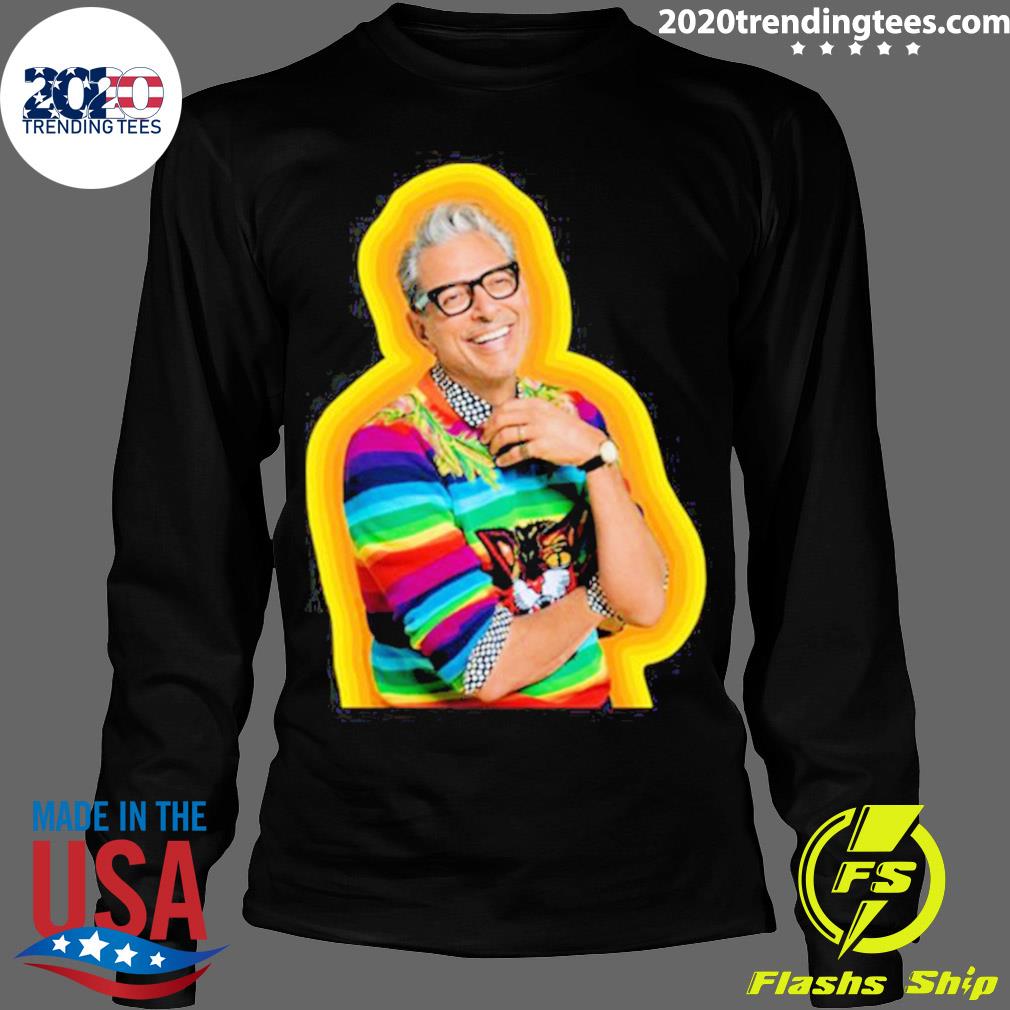 Official jeff Goldblum Of Happiness - Adult & Kids T-Shirts, Sweatshirts & Hoodies apparel design preview 4