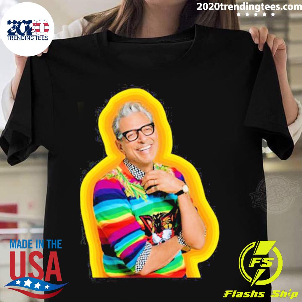 Official jeff Goldblum Of Happiness - Adult & Kids T-Shirts, Sweatshirts & Hoodies apparel design preview 1