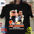 Official jim Brown Cleveland Browns 1936-2023 Thank - Adult & Kids T-Shirts, Sweatshirts & Hoodies apparel design preview 1