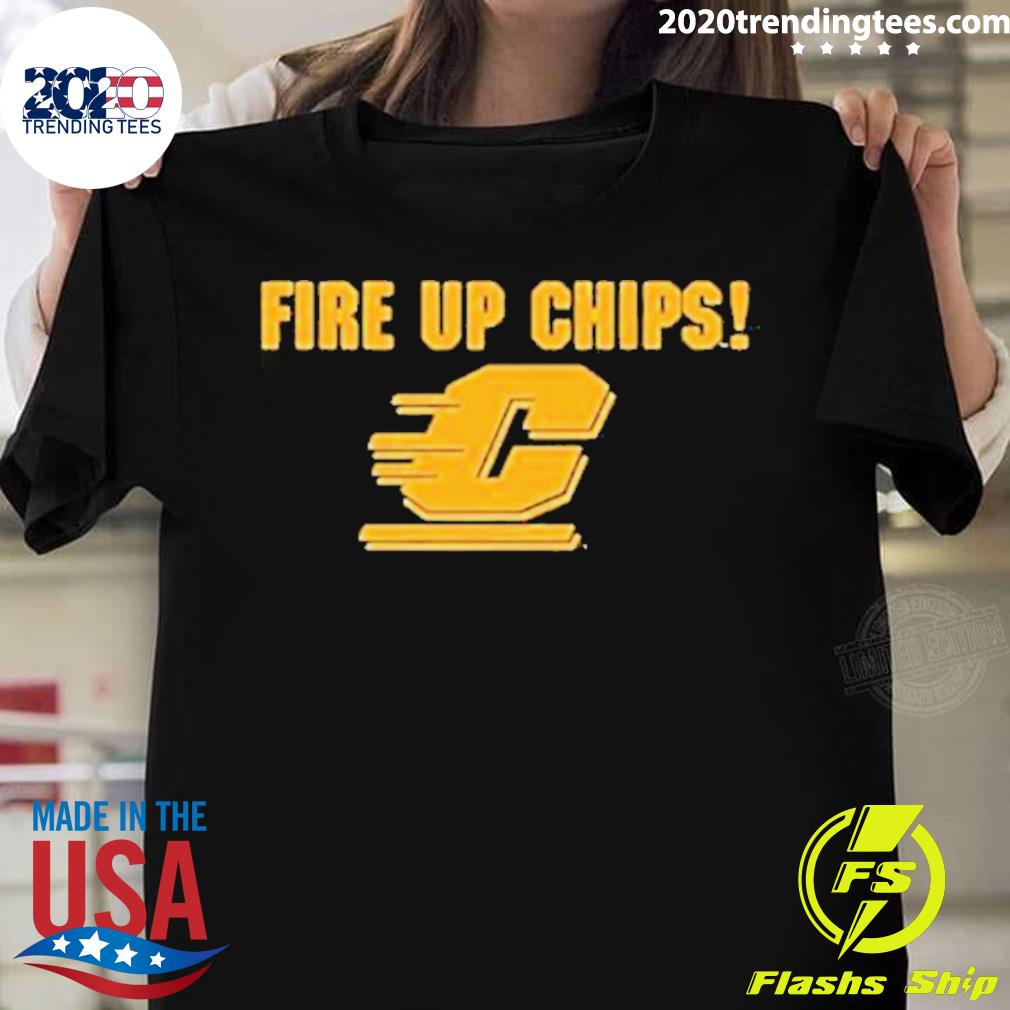 Official jimcosta Fire Up Chips - Adult & Kids T-Shirts, Sweatshirts & Hoodies apparel design preview 1