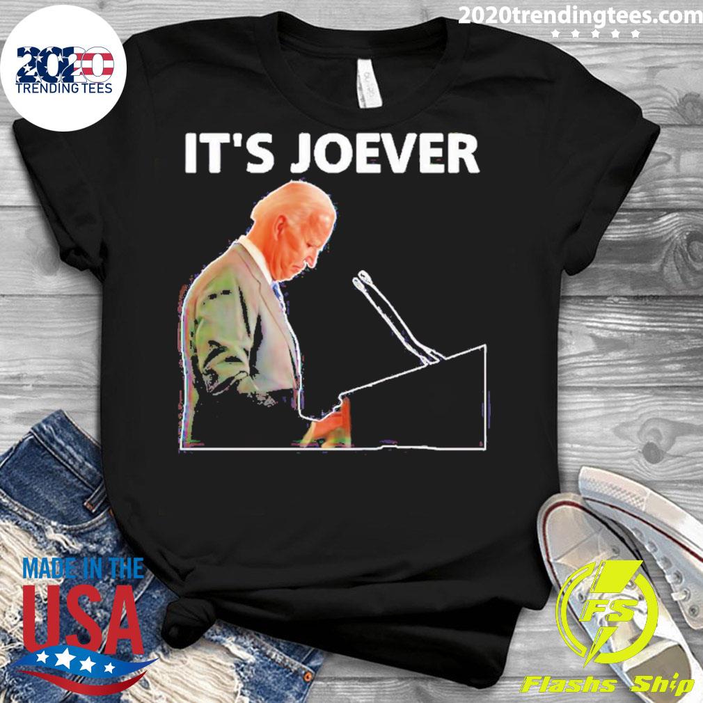 Official joe Biden It's Joever - Adult & Kids T-Shirts, Sweatshirts & Hoodies apparel design preview 3