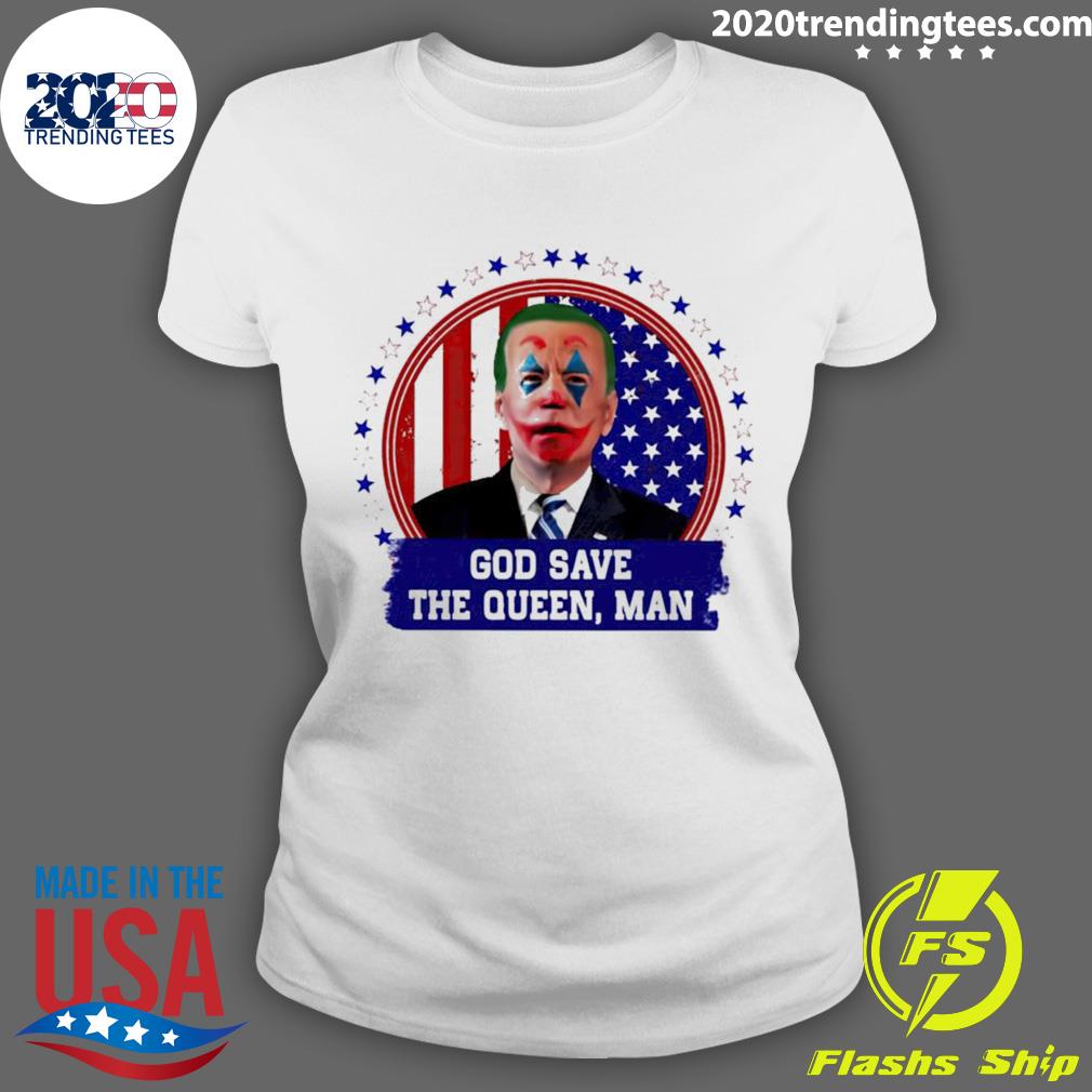 Official joe Biden Joker God Save The Queen Man - Adult & Kids T-Shirts, Sweatshirts & Hoodies apparel design preview 3