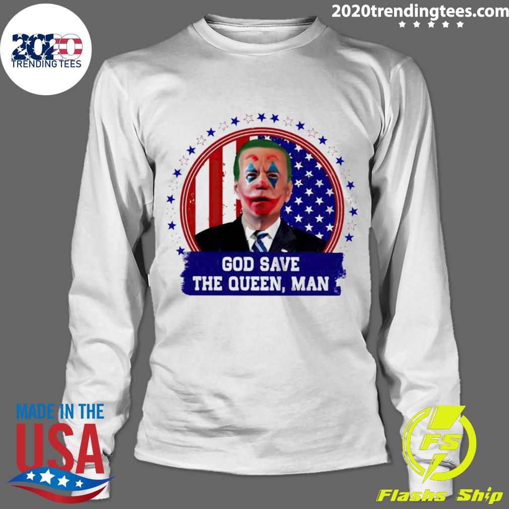 Official joe Biden Joker God Save The Queen Man - Adult & Kids T-Shirts, Sweatshirts & Hoodies apparel design preview 4
