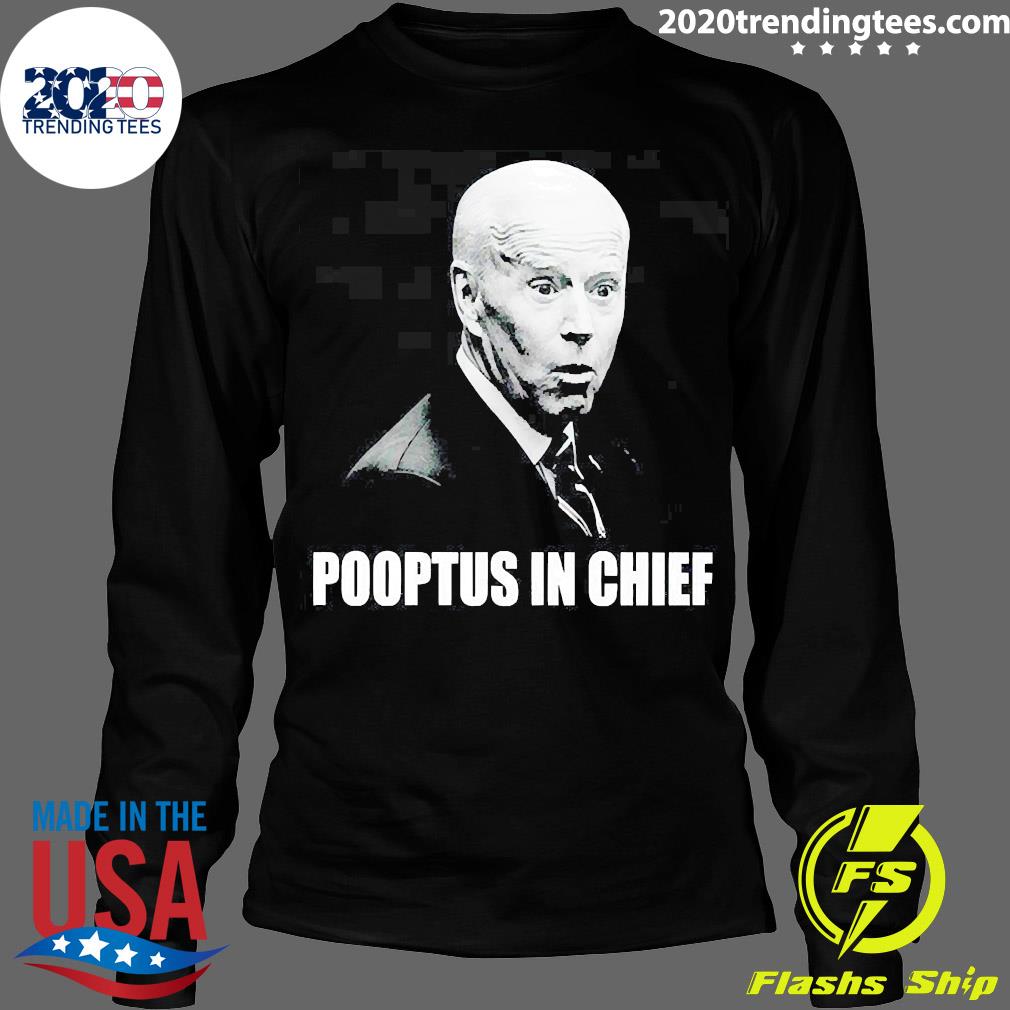 Official joe Biden Pooptus in Chief - Adult & Kids T-Shirts, Sweatshirts & Hoodies apparel design preview 4