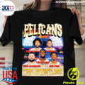 Official joelvenile Pelicans The Frontline - Adult & Kids T-Shirts, Sweatshirts & Hoodies apparel design preview 1