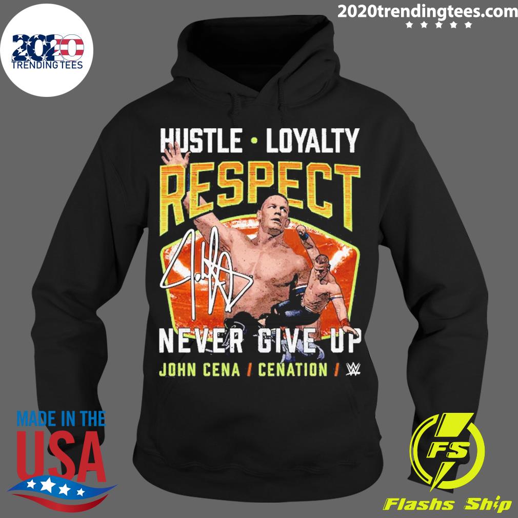 Official john Cena Respect - Adult & Kids T-Shirts, Sweatshirts & Hoodies apparel design preview 2