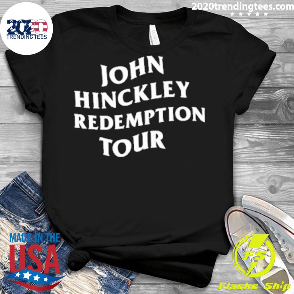 Official john Hinckley Jr. Redemption Tour 2022 - Adult & Kids T-Shirts, Sweatshirts & Hoodies apparel design preview 3