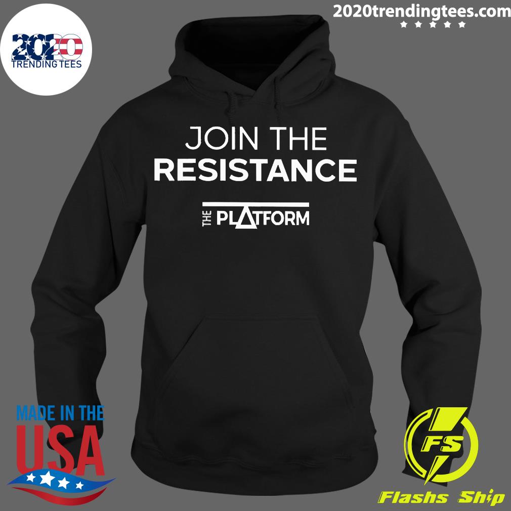 Official Join The Resistance Platform - Adult & Kids T-Shirts, Sweatshirts & Hoodies apparel design preview 2