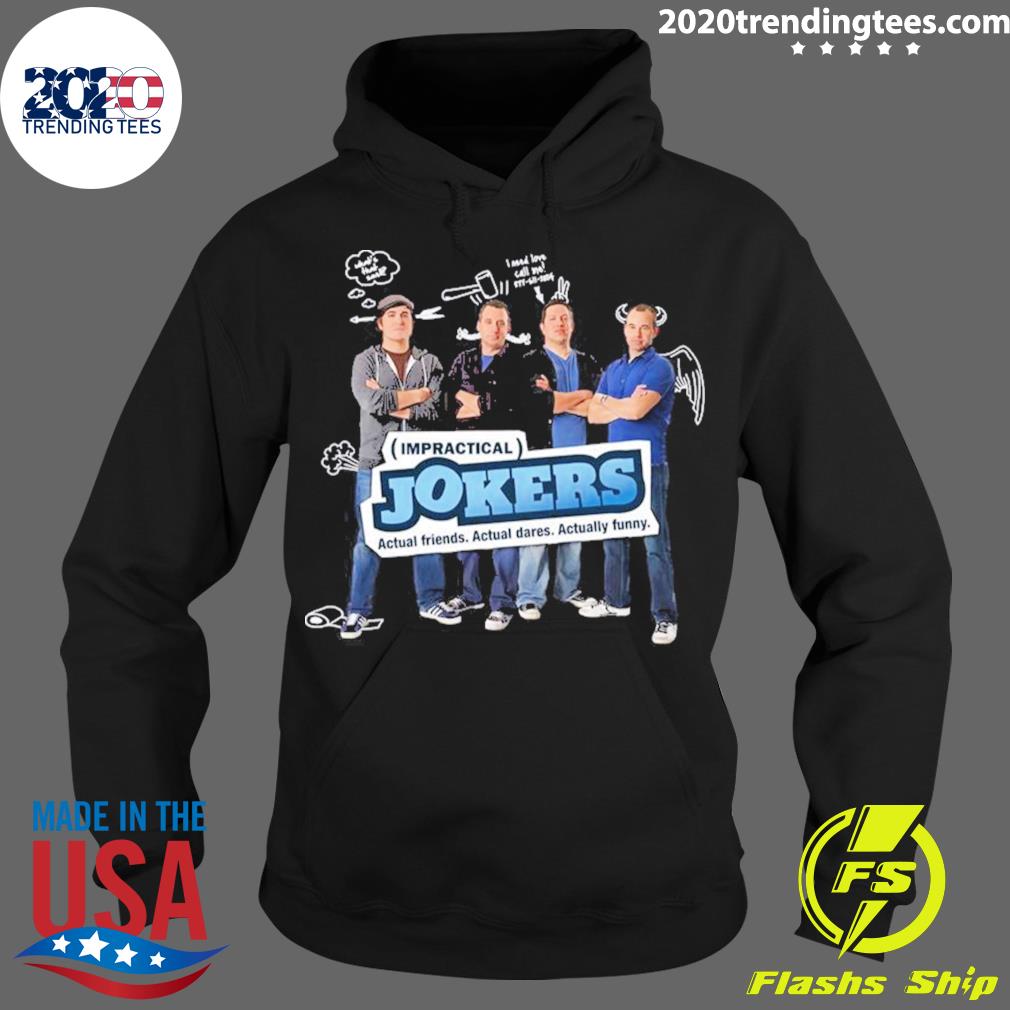 Official jokers Show Impractical - Adult & Kids T-Shirts, Sweatshirts & Hoodies apparel design preview 2