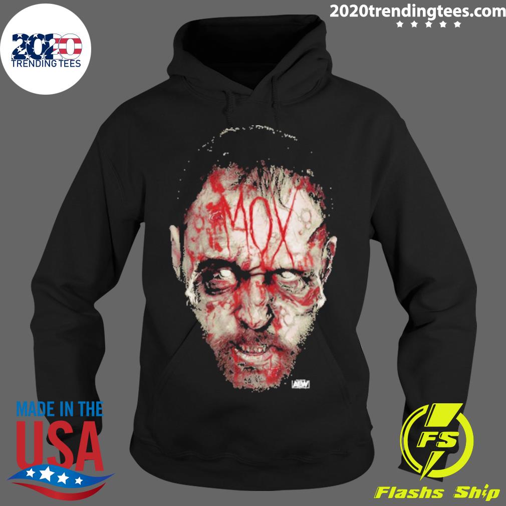 Official jon Moxley Zombie Mox Halloween - Adult & Kids T-Shirts, Sweatshirts & Hoodies apparel design preview 2
