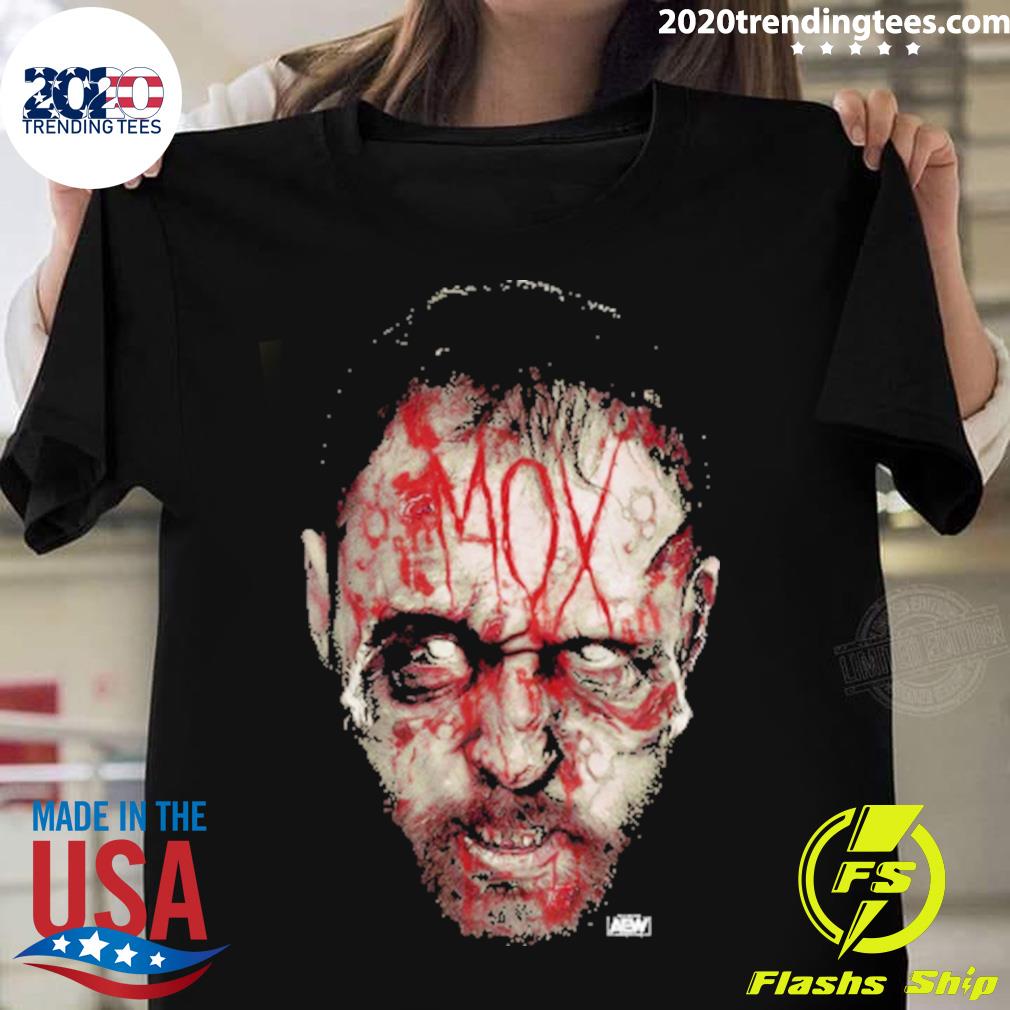 Official jon Moxley Zombie Mox Halloween - Adult & Kids T-Shirts, Sweatshirts & Hoodies apparel design preview 1
