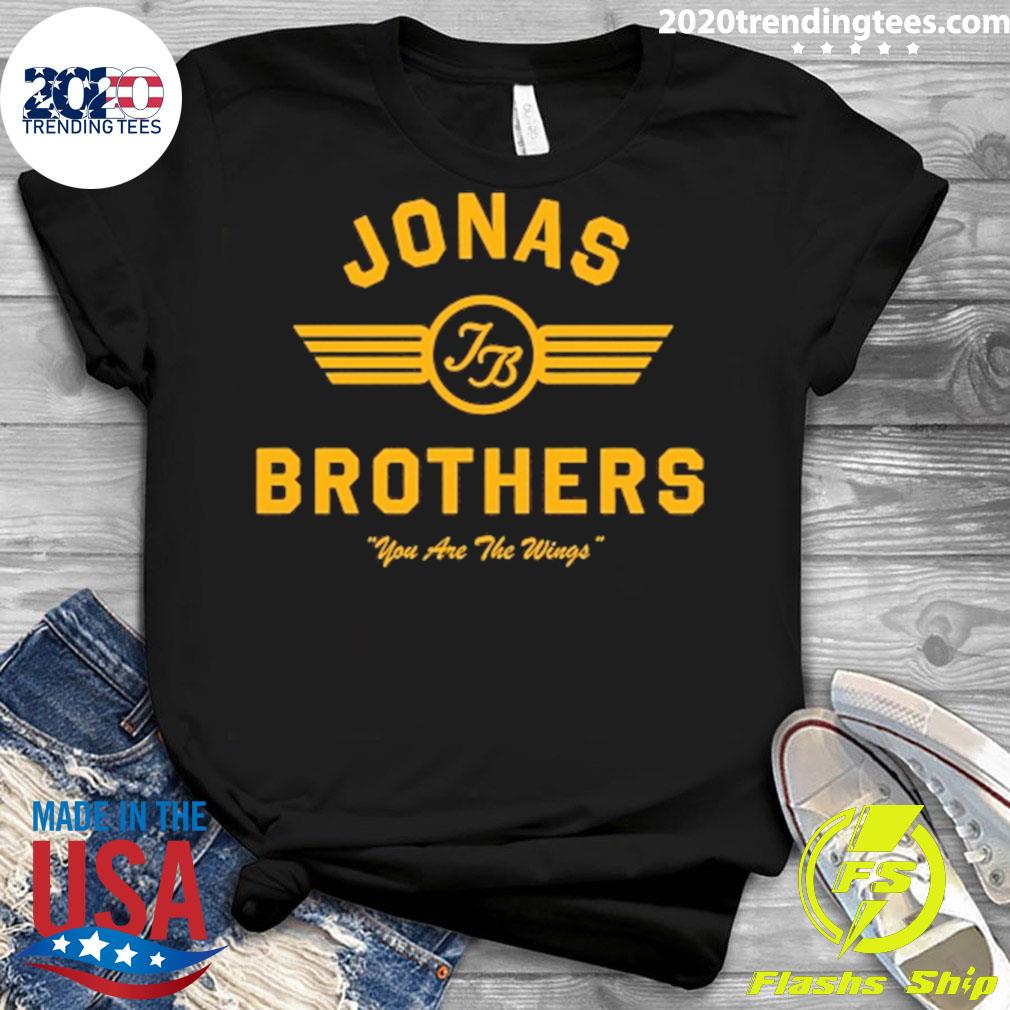 Official jonas Brothers You Are The Wings - Adult & Kids T-Shirts, Sweatshirts & Hoodies apparel design preview 3