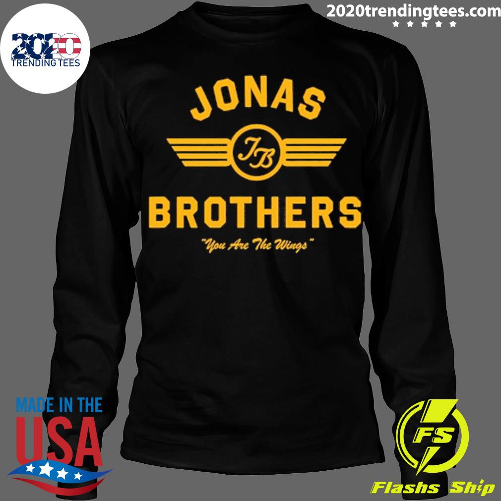 Official jonas Brothers You Are The Wings - Adult & Kids T-Shirts, Sweatshirts & Hoodies apparel design preview 4
