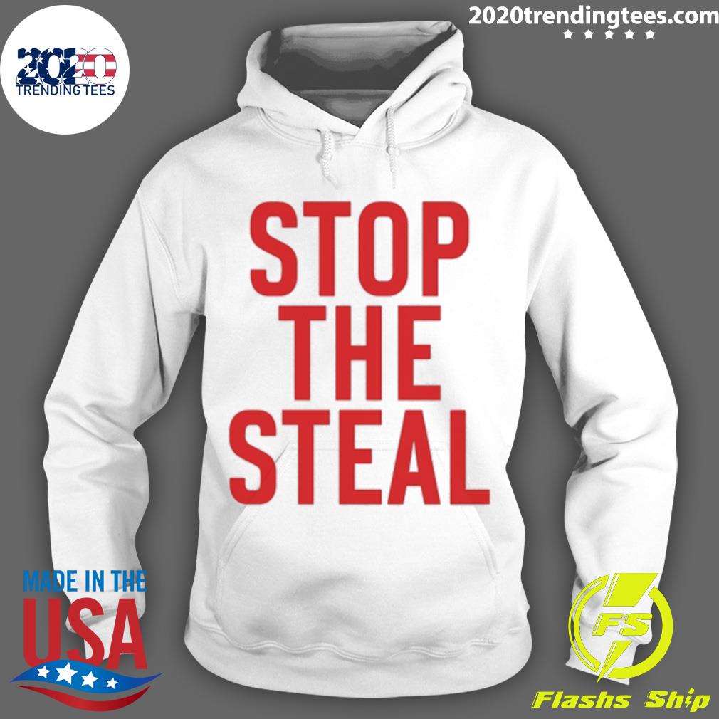 Official joncoopertweets Stop The Steal - Adult & Kids T-Shirts, Sweatshirts & Hoodies apparel design preview 2