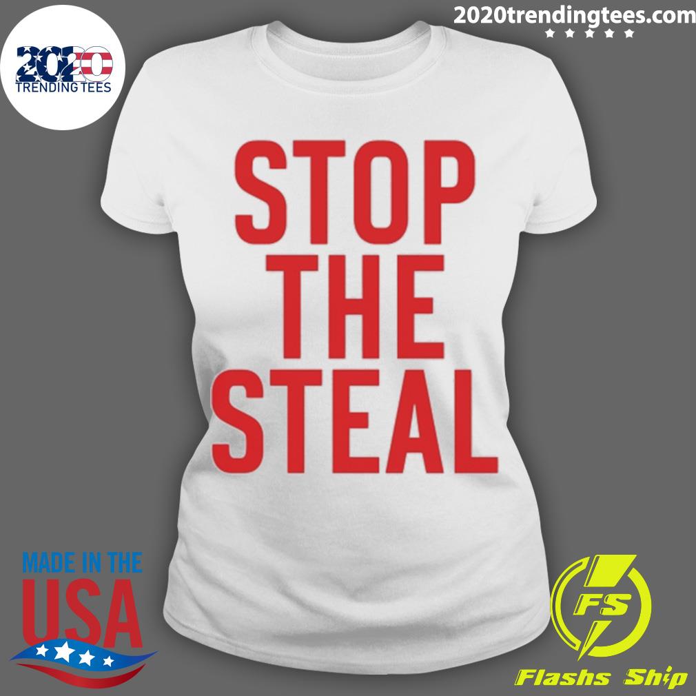 Official joncoopertweets Stop The Steal - Adult & Kids T-Shirts, Sweatshirts & Hoodies apparel design preview 3
