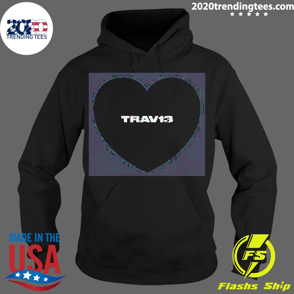 Official Jordan Travis Heart Trav13 - Adult & Kids T-Shirts, Sweatshirts & Hoodies apparel design preview 2