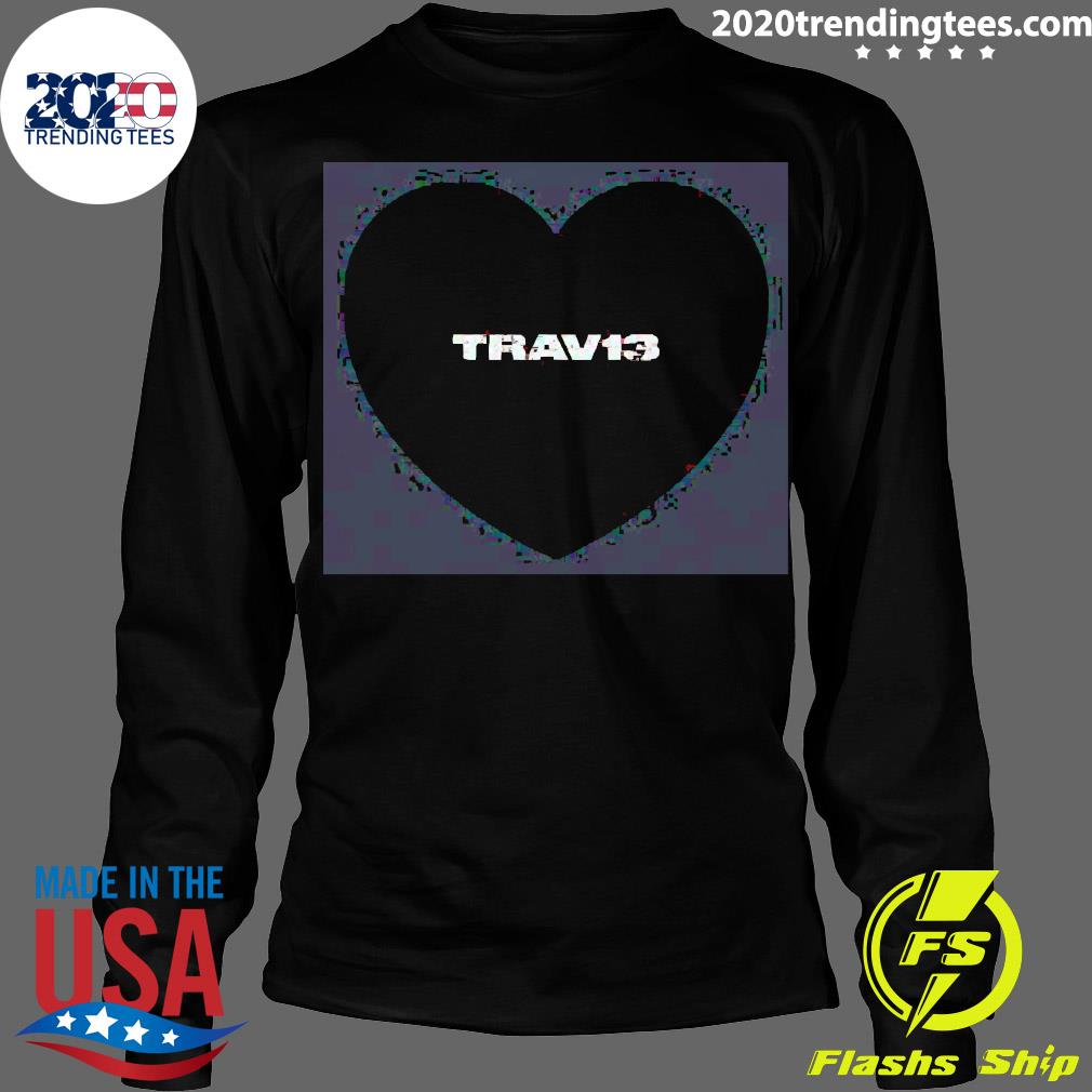 Official Jordan Travis Heart Trav13 - Adult & Kids T-Shirts, Sweatshirts & Hoodies apparel design preview 4