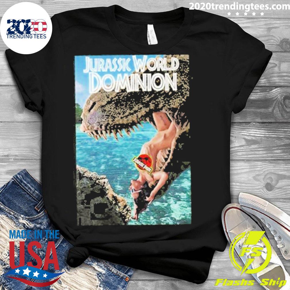 Official jurassic World Dominion Fan Art - Adult & Kids T-Shirts, Sweatshirts & Hoodies apparel design preview 3