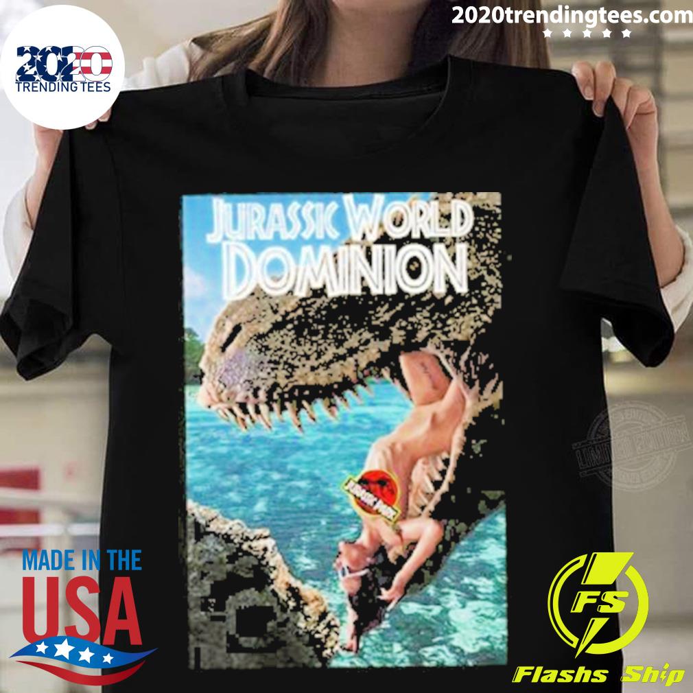 Official jurassic World Dominion Fan Art - Adult & Kids T-Shirts, Sweatshirts & Hoodies apparel design preview 1