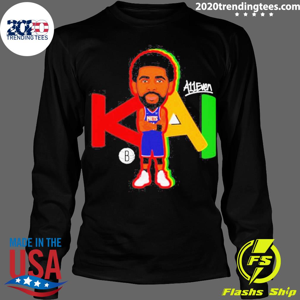Official kai A11even Brooklyn Nets - Adult & Kids T-Shirts, Sweatshirts & Hoodies apparel design preview 4