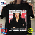 Official kamala Harris When You Want To Be The First - Adult & Kids T-Shirts, Sweatshirts & Hoodies apparel design preview 1