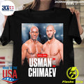 Official kamaru Usman Vs Khamzat Chimaev In A - Adult & Kids T-Shirts, Sweatshirts & Hoodies apparel design preview 1