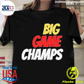 Official kansas City Chiefs Big Game Champs - Adult & Kids T-Shirts, Sweatshirts & Hoodies apparel design preview 1