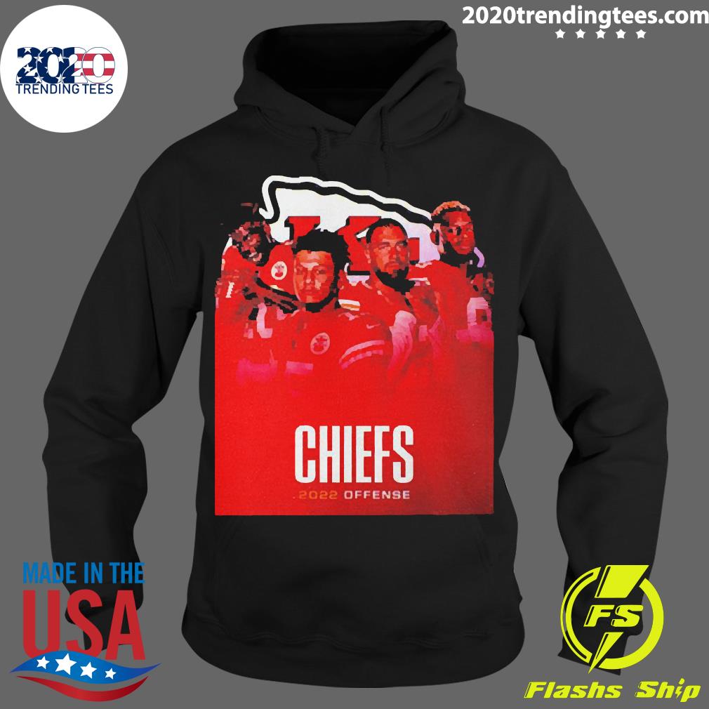 Official Kansas City Chiefs NFL AFC West 2022 - Adult & Kids T-Shirts, Sweatshirts & Hoodies apparel design preview 2