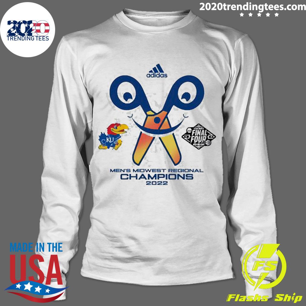Official kansas Final Four NCAA Midwest Regional - Adult & Kids T-Shirts, Sweatshirts & Hoodies apparel design preview 4