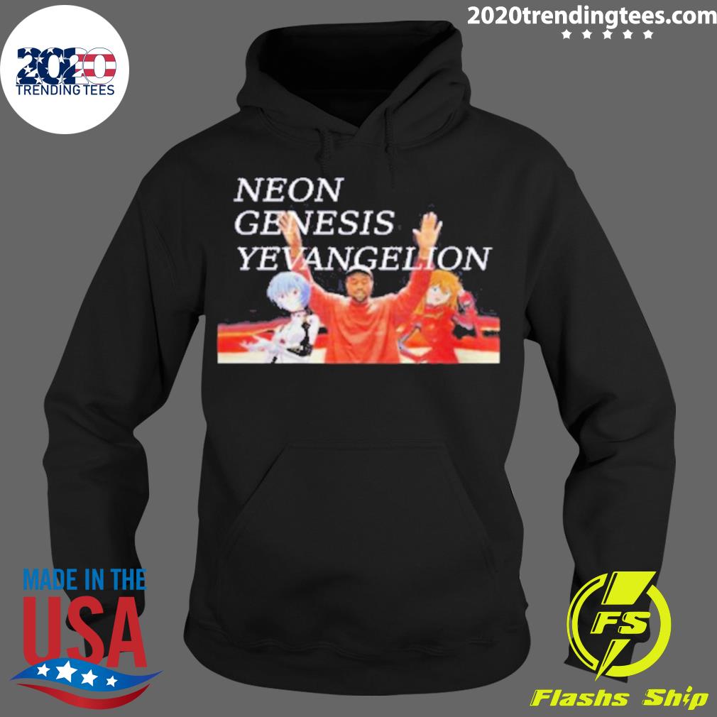 Official kanye Neon Genesis Evangelion - Adult & Kids T-Shirts, Sweatshirts & Hoodies apparel design preview 2
