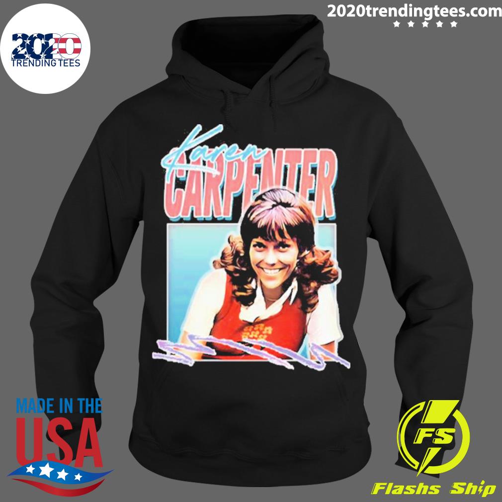 Official karen Carpenter Retro 70s - Adult & Kids T-Shirts, Sweatshirts & Hoodies apparel design preview 2