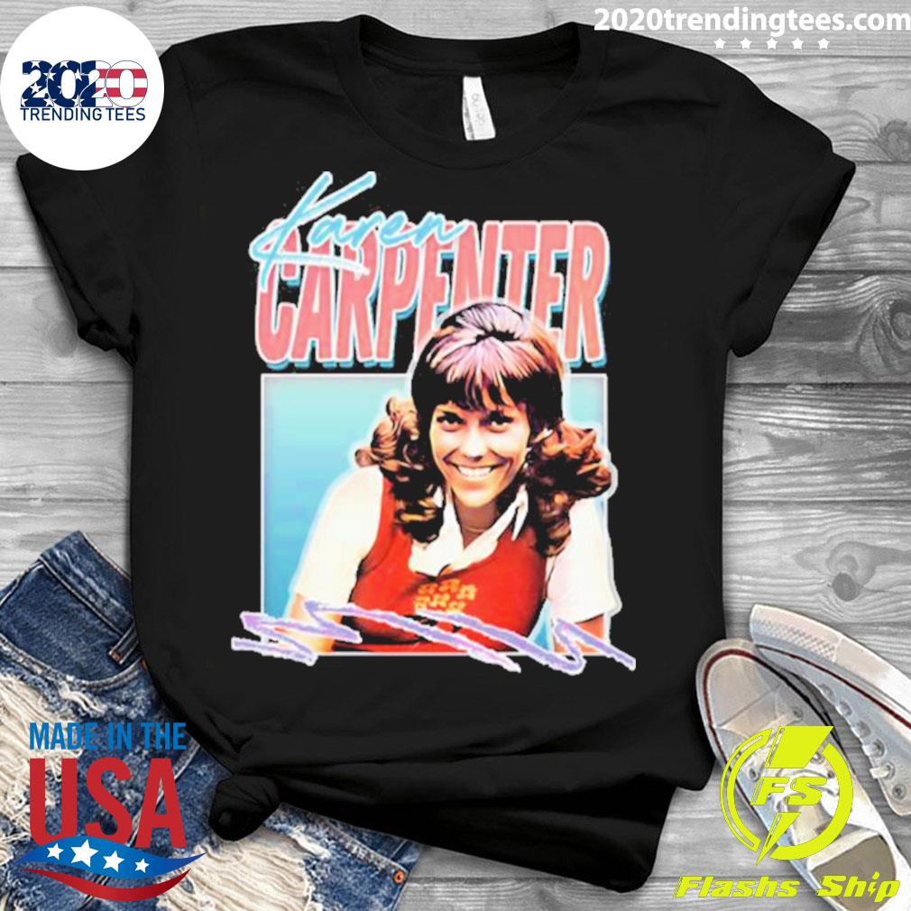 Official karen Carpenter Retro 70s - Adult & Kids T-Shirts, Sweatshirts & Hoodies apparel design preview 3