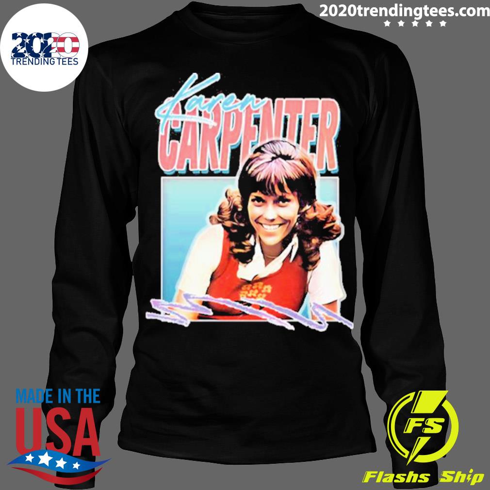 Official karen Carpenter Retro 70s - Adult & Kids T-Shirts, Sweatshirts & Hoodies apparel design preview 4