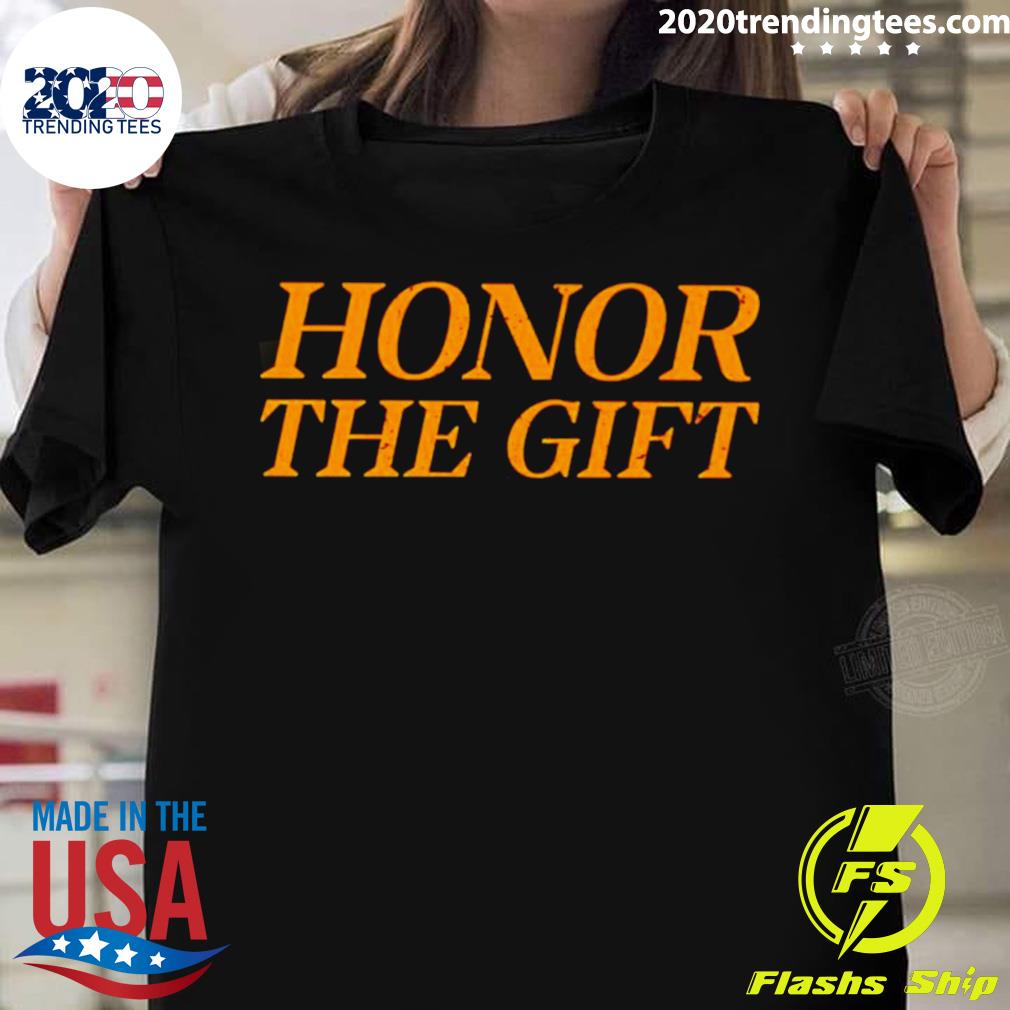 Official kehlani Wearing Honor The Gift - Adult & Kids T-Shirts, Sweatshirts & Hoodies apparel design preview 1