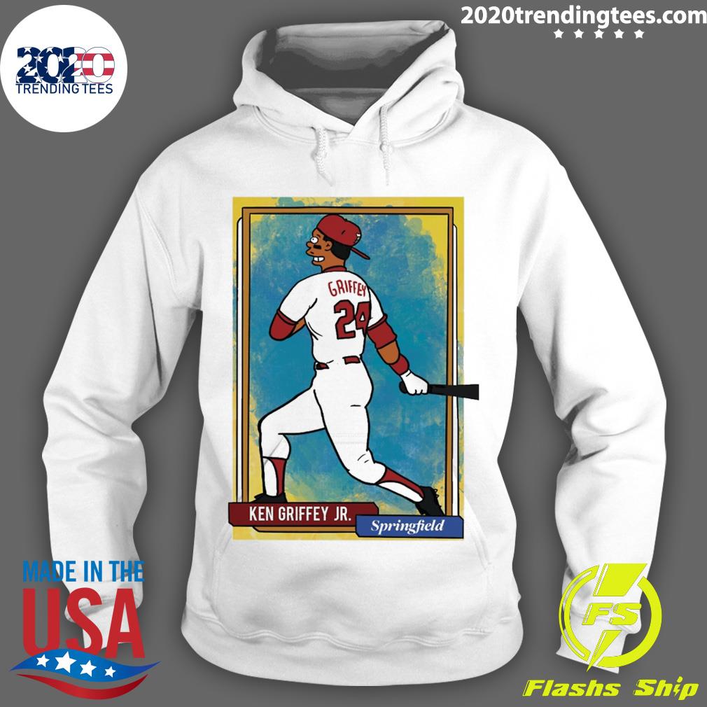 Official ken Griffey Jr Homer At The Bat Simpson - Adult & Kids T-Shirts, Sweatshirts & Hoodies apparel design preview 2
