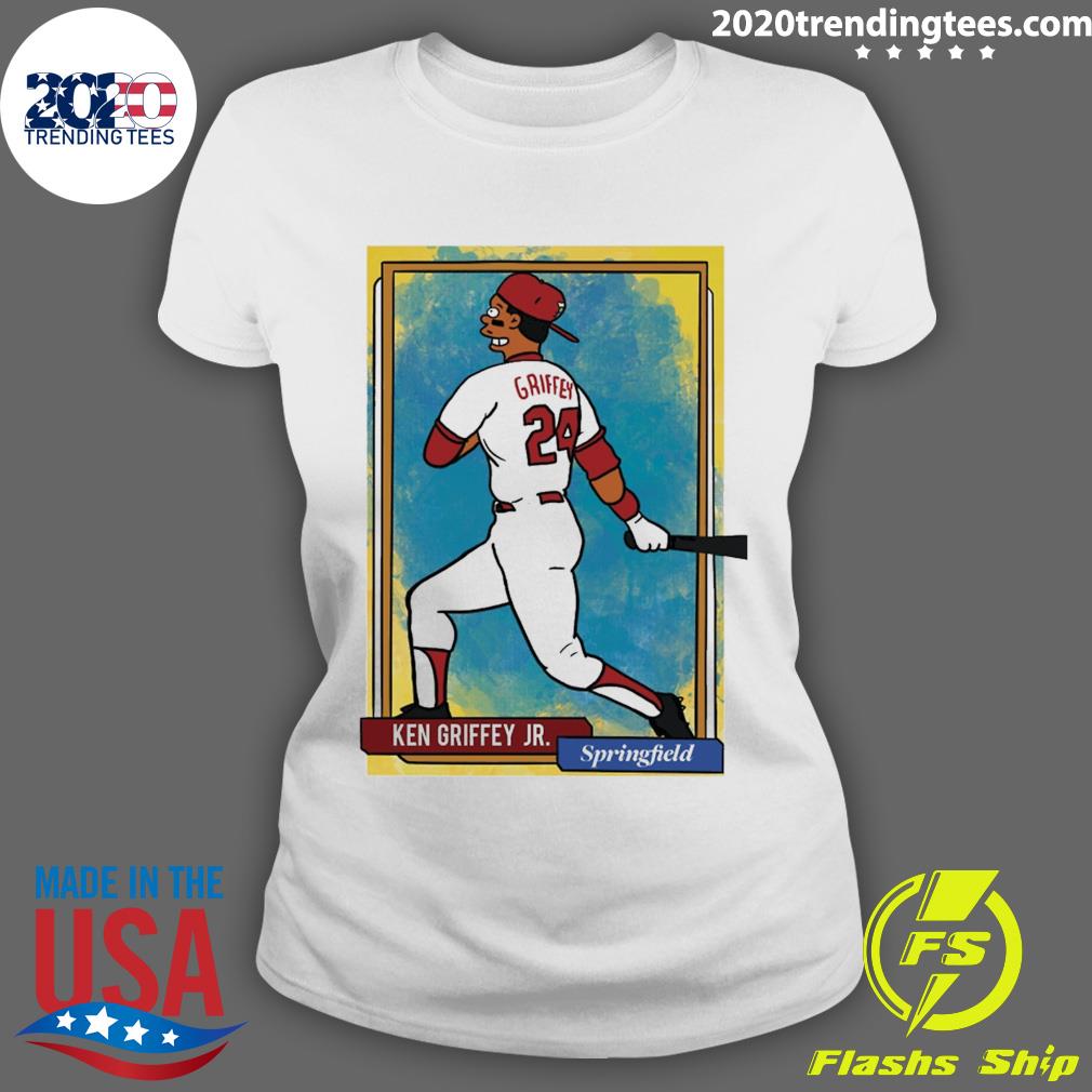 Official ken Griffey Jr Homer At The Bat Simpson - Adult & Kids T-Shirts, Sweatshirts & Hoodies apparel design preview 3