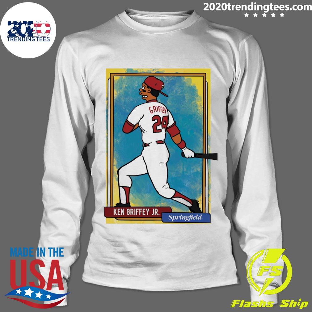 Official ken Griffey Jr Homer At The Bat Simpson - Adult & Kids T-Shirts, Sweatshirts & Hoodies apparel design preview 4