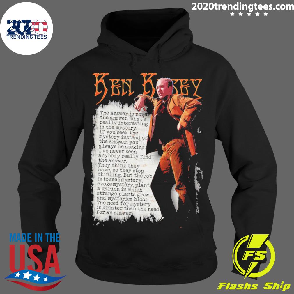 Official ken Kesey - Adult & Kids T-Shirts, Sweatshirts & Hoodies apparel design preview 2