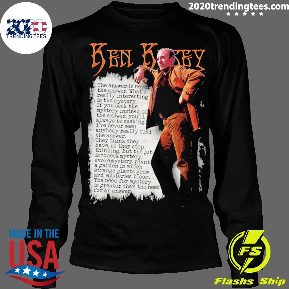Official ken Kesey - Adult & Kids T-Shirts, Sweatshirts & Hoodies apparel design preview 4