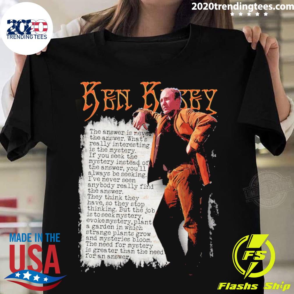 Official ken Kesey - Adult & Kids T-Shirts, Sweatshirts & Hoodies apparel design preview 1