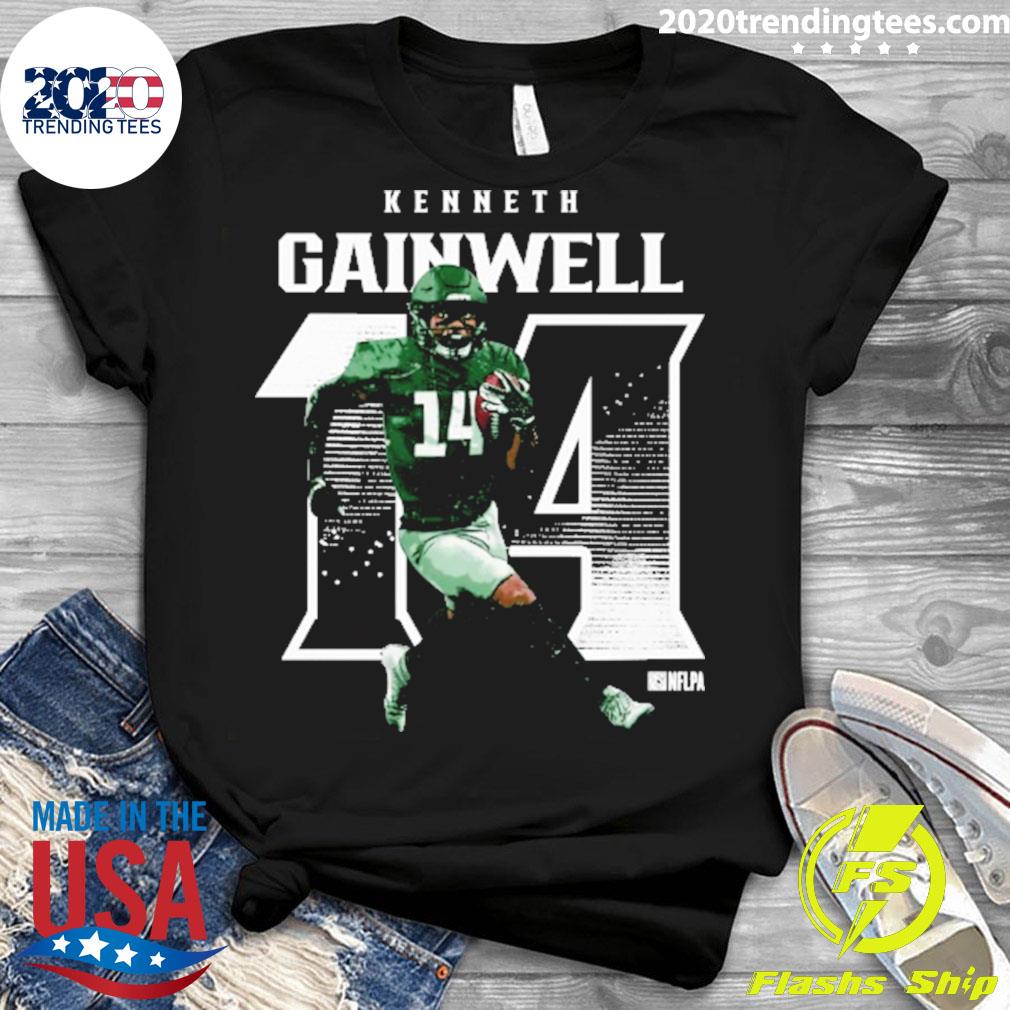 Official kenneth Gainwell 14 - Adult & Kids T-Shirts, Sweatshirts & Hoodies apparel design preview 3